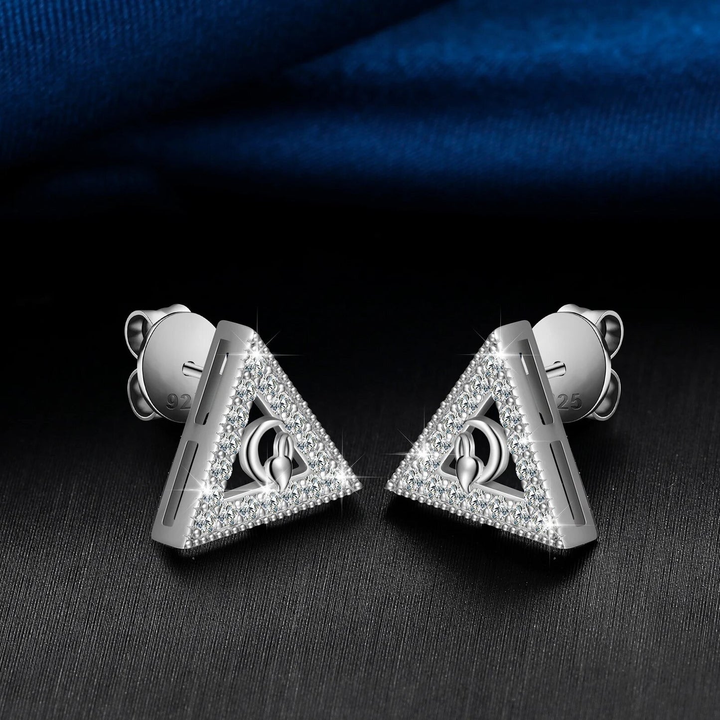 Triangle Stud Earring