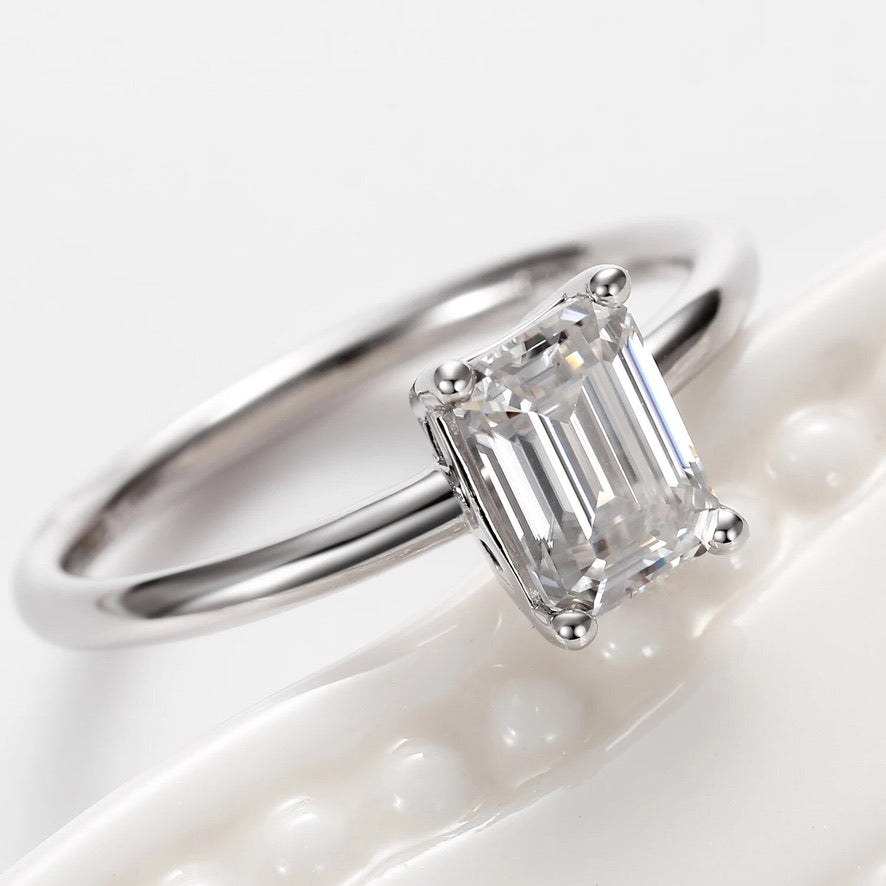 1.0CT Baguette Ring