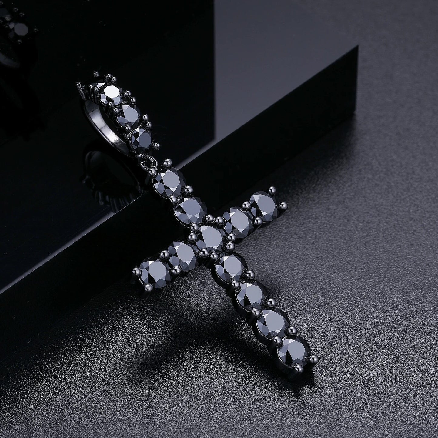 Black Cross Pendant